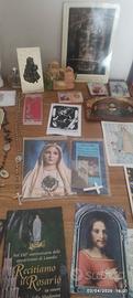 Santini, crocefisso, rosario, ecc. 