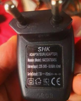 Alimentatore Shk Ka23D075045G Input 45Ma Output 7.