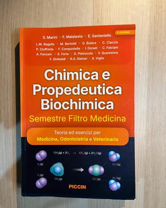 Chimica e propedeutica biochimica- Piccin