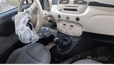 fiat 500 1.2 benzina. anno 2009