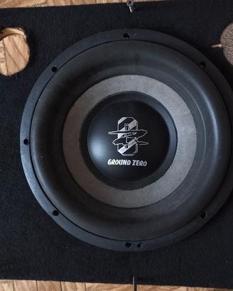 subwoofer ground zero 