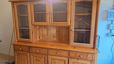 vetrina rustica + tavolo