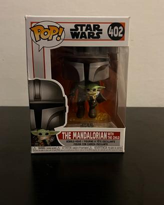 Funko Pop The Mandalorian Star Wars nuovo