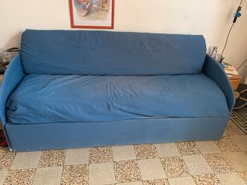 Divano letto  struttura rete estraibile 80x195