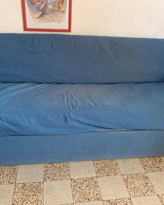 Divano letto  struttura rete estraibile 80x195