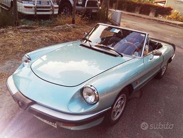 alfa romeo spider  duetto 2.0  1985