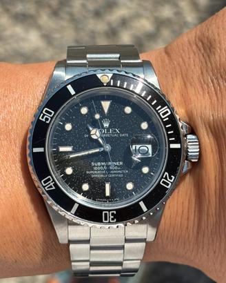 Rolex Submariner Data 16800 “Stardust”