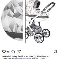 Trio portaenfat ovetto passeggino