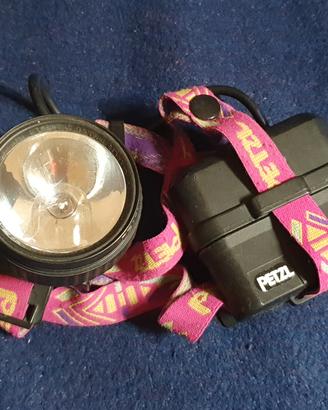 Lampada frontale "Zoom" Petzl (France)