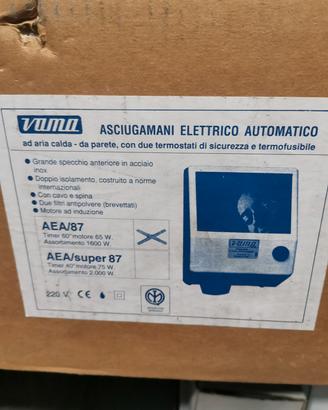 asciugamani elettrico 