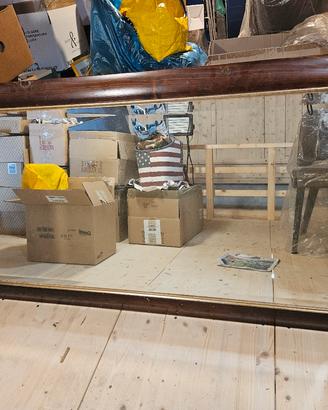 SPECCHIO RETTANGOLARE LEGNO 