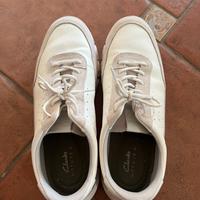 Scarpe Clarks Nature X pelle beige