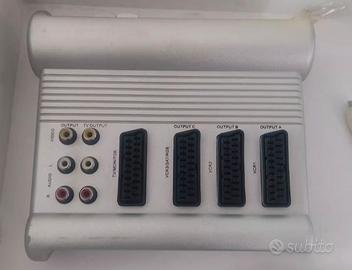 COMMUTATORE AUDIO VIDEO PASSIVO RCA 3 CANALI