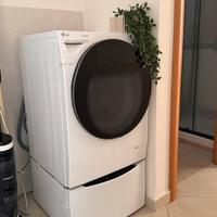 lavatrice LG doppio cestello 12KG usata