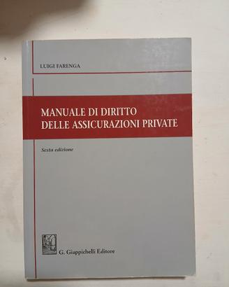 Manuale di diritto delle assicurazioni private 