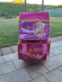 Zaino trolley BARBIE scuola primaria