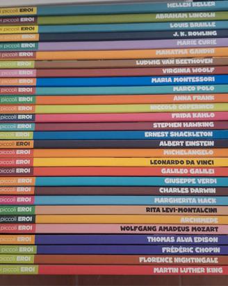 Collezione libri bambini "I Miei Piccoli Eroi"