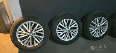 Cerchi in lega T-roc originali Volkswagen  + Gomme
