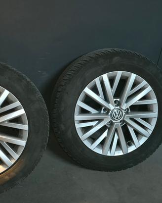 Cerchi in lega T-roc originali Volkswagen  + Gomme
