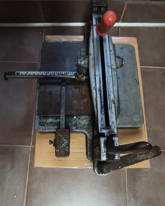 taglia piastrelle brevetto Montolit vintage 