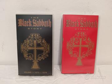 Vhs Black sabbath story volume 1 e 2 Vintage rock 