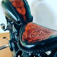 SELLA  ARTIGIANALE CUOIO HONDA SHADOW 600