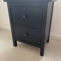 Cassettiera/comodino con 2 cassetti Ikea Hemnes