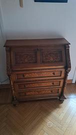 Ribaltina in legno in stile antico