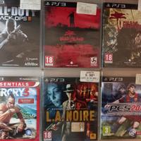 Videogiochi Ps3 usati (9 pcs)