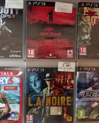 Videogiochi Ps3 usati (9 pcs)