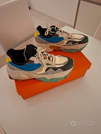 Sneaker Flower Mountain Yamano 3  blu multicolor