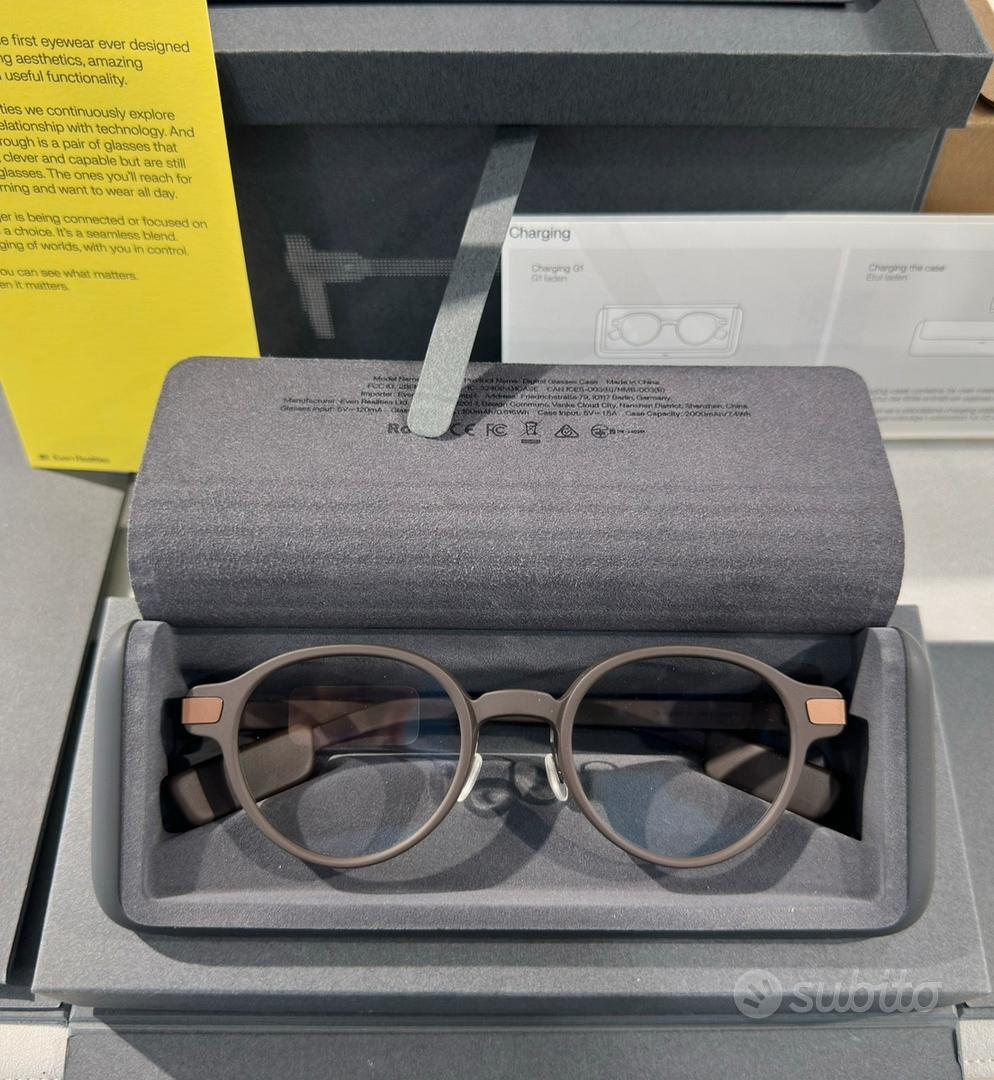 Occhiali Even G1 Smart Glasses Abbigliamento e Accessori In