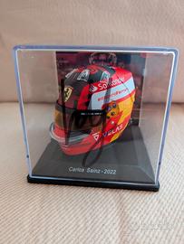 Casco 1/5 Carlos Sainz Jr. Ferrari 2022 Autografo