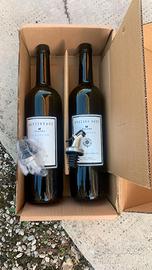 Set 2 bottiglie dosatrici in vetro per olio