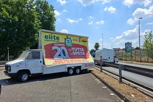 vela pubblicitaria 5x3 per postazione fissa