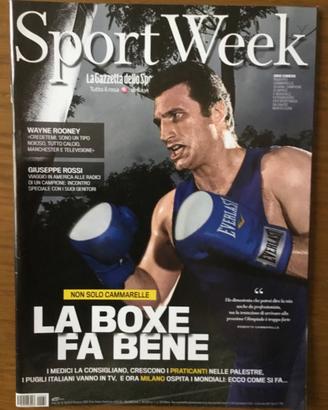 Sportweek 29/8/09 Roberto Cammarelle boxe