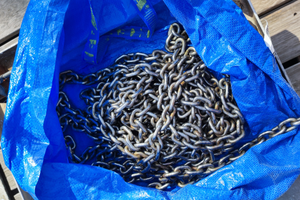 Catena acciaio inox per ancora