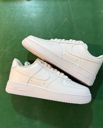 Nike Air Force 1 07 Low-Top, Bianco, Taglia 39