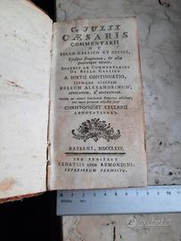 libro antico julii caesaris de bello gallico