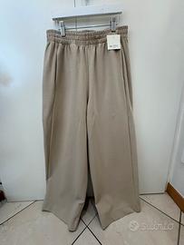 Pantalone a palazzo beige