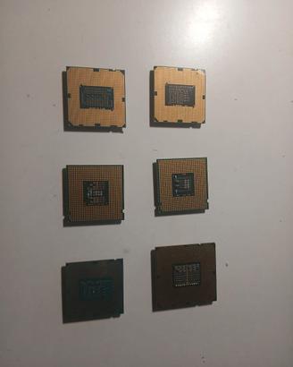 Lotto CPU Intel funzionanti i3 i5 Xeon