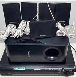 Sistema Home Theater Panasonic SA-PT160 5.1