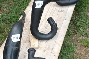 Marmitte varie husqvarna epoca 500 360 250 cross