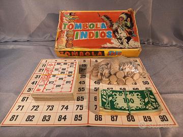 Tombola Indios completa anni 50