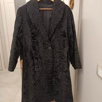 pelliccia astrakan nera 