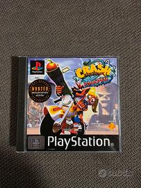 Crash bandicoot  3 Warped  1° edizione italiana. 