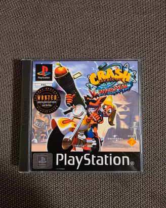 Crash bandicoot  3 Warped  1° edizione italiana. 