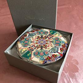 Scatola Tonda  Cosy Xmas Platino