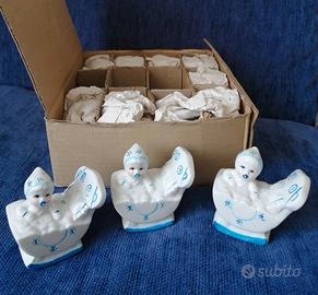 20 pz bomboniera porcellana Nascita bambino