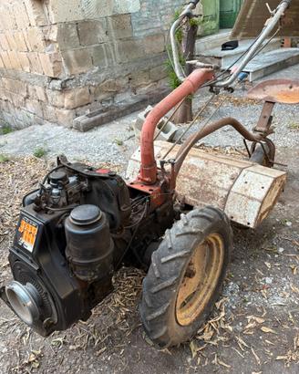 motocoltivatatore+scavapatate:accensione a strappo